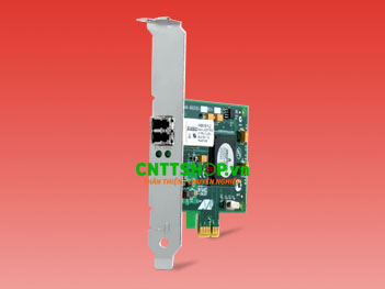 Allied Telesis AT-2711FX/LC-901 100FX LC PCIe x1 Network Adapter