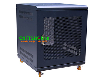 Tủ mạng Rack 12U-D600 cửa lưới H660xW550xD600