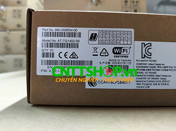 AT-TQ1402 Allied Telesis dual radio 802.11ac Wave 2 Wireless Access Point.
