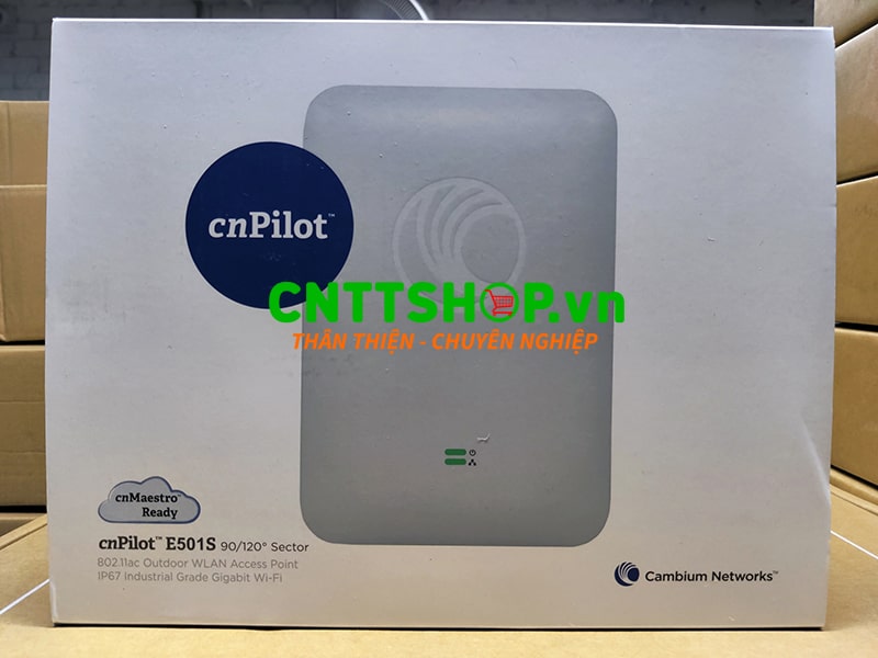 PL-501S000A-RW Wifi ngoài trời công suất lớn Cambium cnPilot e501S
