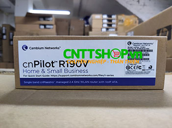 Modem wifi cho gia đình Cambium cnPilot R190V for ISPs Cloud managed Home Router