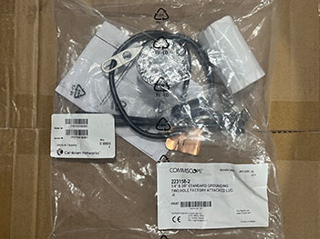 Dây Tiếp Địa CommScope 223158-2 coaxiall, 100.000 A