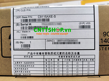 C9115AXE-S Cisco Catalyst 9115 Series Access Point