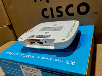 Cisco Business 140AC 802.11ac 2x2 Wave 2 Access Point Ceiling Mount.