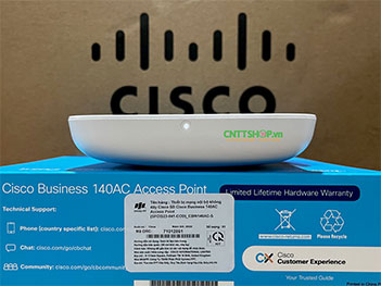 Cisco Business 140AC 802.11ac 2x2 Wave 2 Access Point Ceiling Mount.