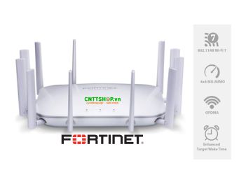 FAP-443K-S | Fortinet FortiAP WiFi 7 indoor, 4x4 MU-MIMO, Tri-band, Quad Radio