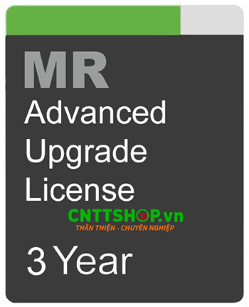 LIC-MR-UPGR-3Y Cisco Meraki MR ENT to ADV Upgrade License, 3 Year