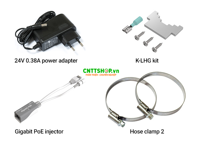 LHG 5 ax (LHG-5axD) đi kèm phụ kiện đầy đủ
