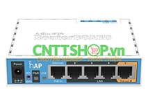 hAP Mikrotik 2.4GHz access point, 5 port 10/100, USB for 3G/4G hAP Mikrotik 2.4GHz access point, 5 port 10/100, USB for 3G/4G