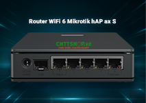 MikroTik hAP ax S E62iUGS-2axD5axT - Router WiFi 6 hiệu quả cho gia đình, văn phòng nhỏ