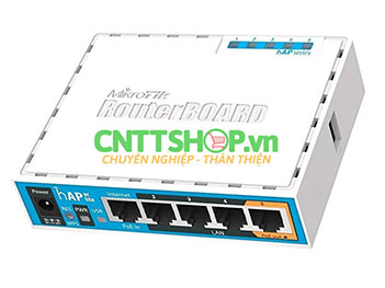 hAP ac lite Mikrotik router wifi dual-band 5x 10/100 port