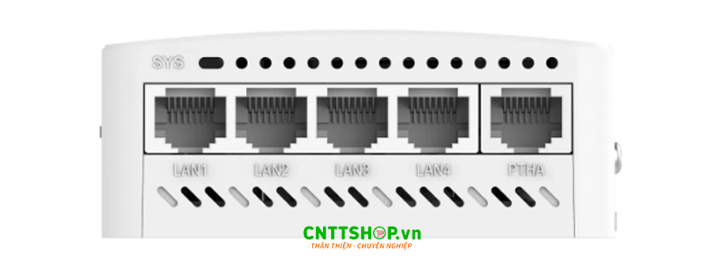 Các cổng kết nối của WiFi Ruijie RG-AP1920