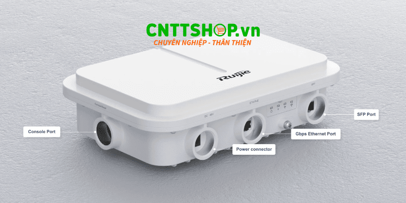 Khả năng kết nối và nguồn cấp linh hoạt của RG-AP680(CD)