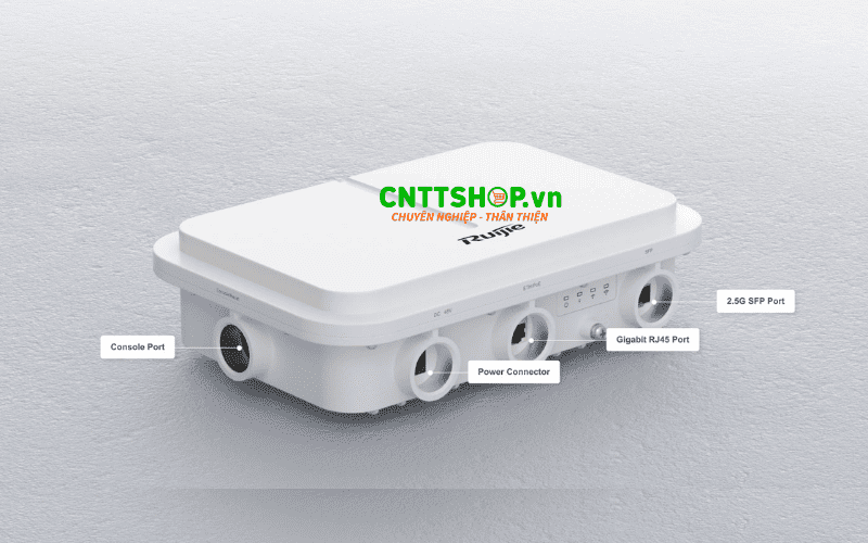Thiết kế và cổng của Wifi RG-AP680-CD(V3)