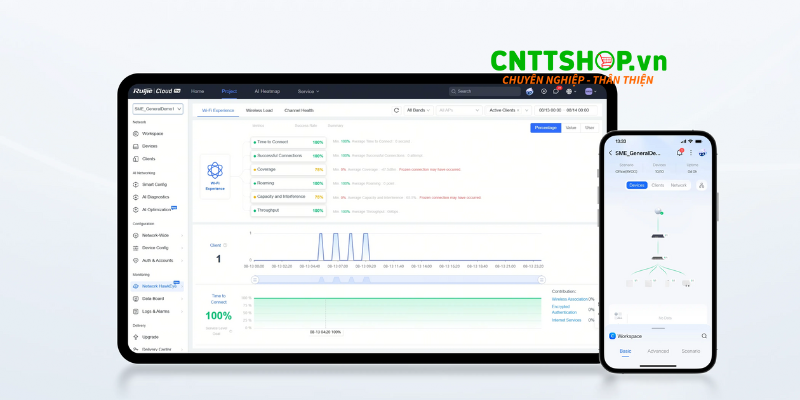 RG-AP680P-L quản lý Cloud Ruijie miễn phí