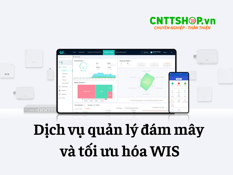 quản lý thông minh trên Wifi Ruijie RG-AP810-I