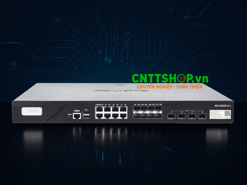 Những ưu điểm đáng chú ý của Ruijie RG-WS6512-L