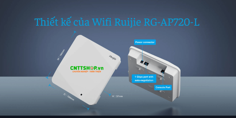 thiết kế của Wifi 5 RG-AP720-L