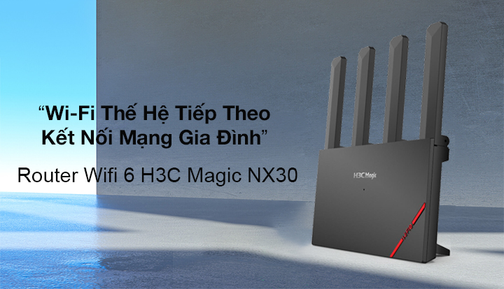Router Wifi 6 H3C Magic NX30