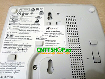 901-R610-WW00 Ruckus ZoneFlex R610 Indoor dual-band 802.11ac Wi-Fi Access Point