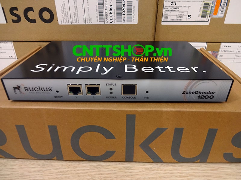 Ruckus 901-1205-XX00 ZoneDirector 1200 Enterprise-Class Smart Wireless LAN Controller