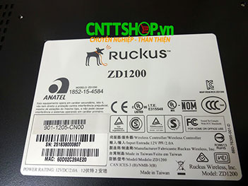 901-1205-XX00 Ruckus ZoneDirector 1200 Enterprise-Class Smart Wireless LAN Controller