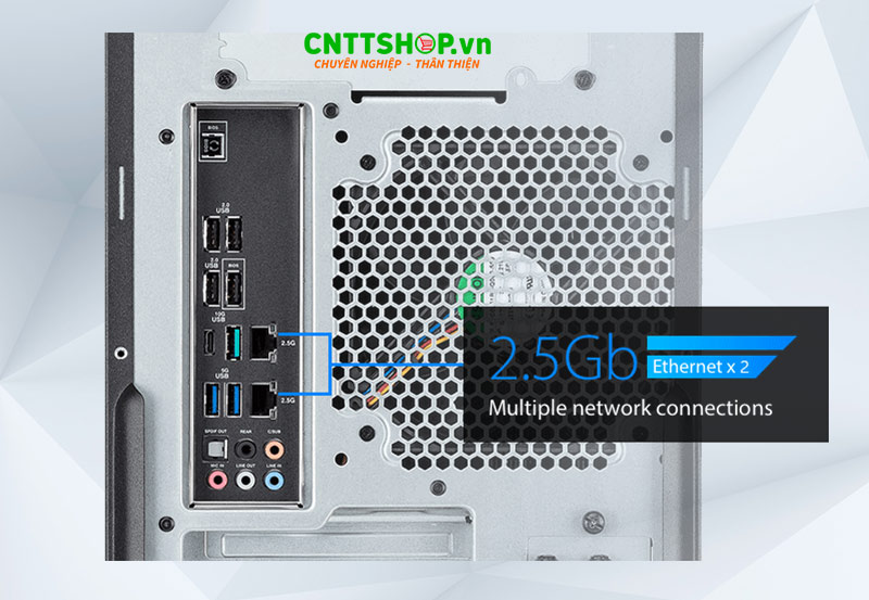 Kết nối LAN tốc độ cao 2.5GB