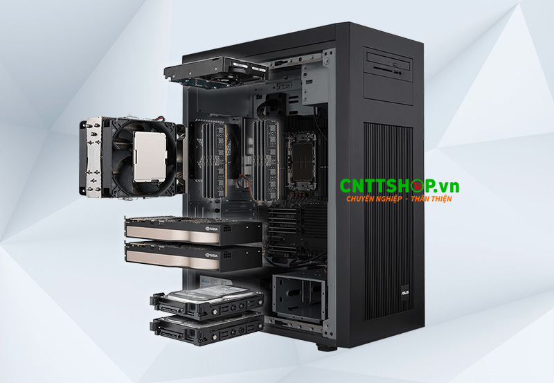 Workstation ASUS ExpertCenter Pro ET700i W7 có thiết kế, cấu hình mạnh mẽ