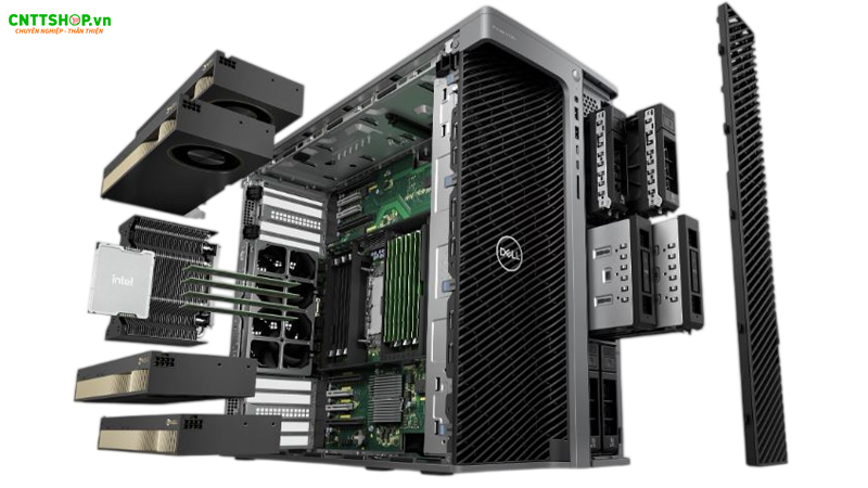 Workstation AI có khả năng mở rộng rất linh hoạt