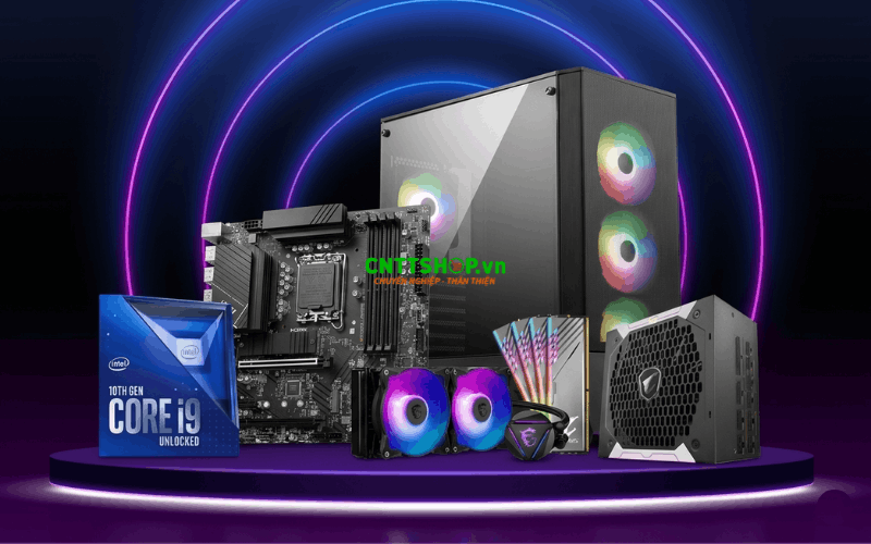 Giới thiệu linh kiện máy tính PC workstation