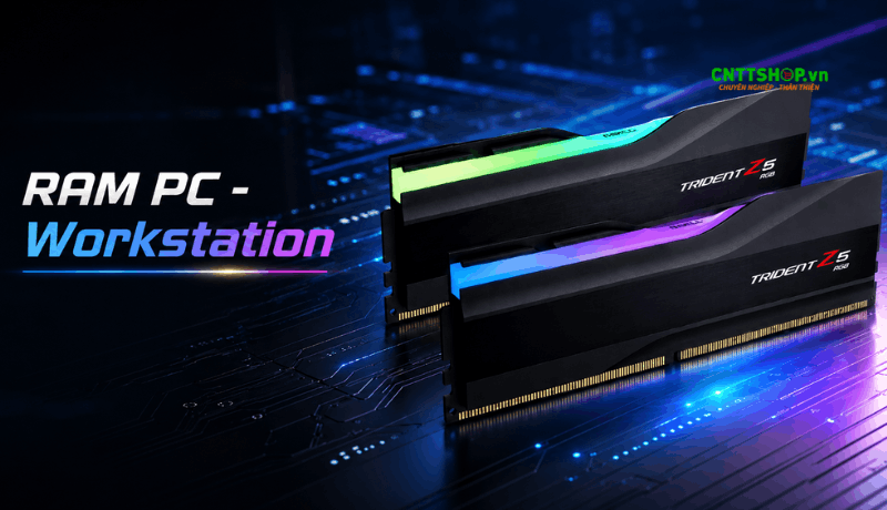 Giới thiệu về RAM PC - Workstation hiệu năng cao