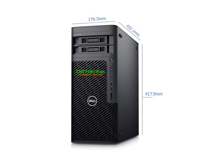 Dell Precision 5860 Tower kích thước Mid-size máy trạm để bàn dễ mở rộng