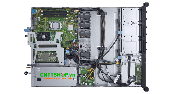 thiết kế Dell PowerEdge R330 là máy chủ rack 1U mạnh mẽ và đa năng, được thiết kế đặc biệt cho các doanh nghiệp nhỏ và văn phòng chi nhánh. 