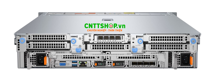 Mặt sau máy chủ Dell PowerEdge R770