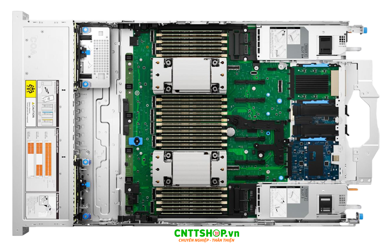 Thiết kế bên trong của máy chủ Dell PowerEdge R770