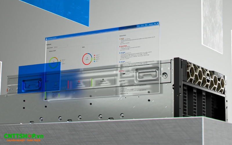 Dell PowerEdge XE9680 sử dụng nền tảng quản trị iDRAC9