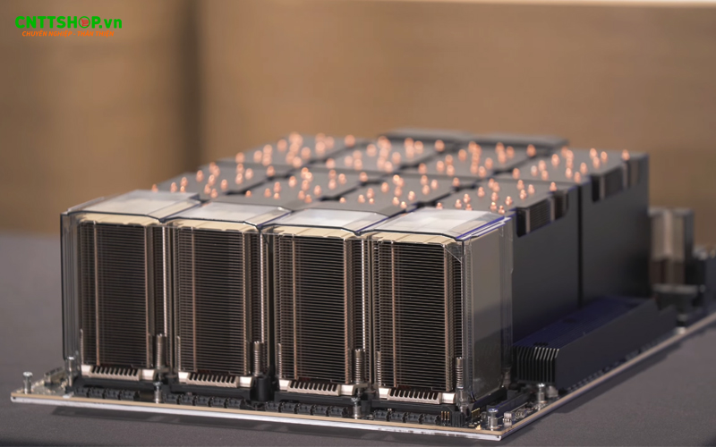 Cụm siêu tính toán được sử dụng trong máy chủ Dell XE9680