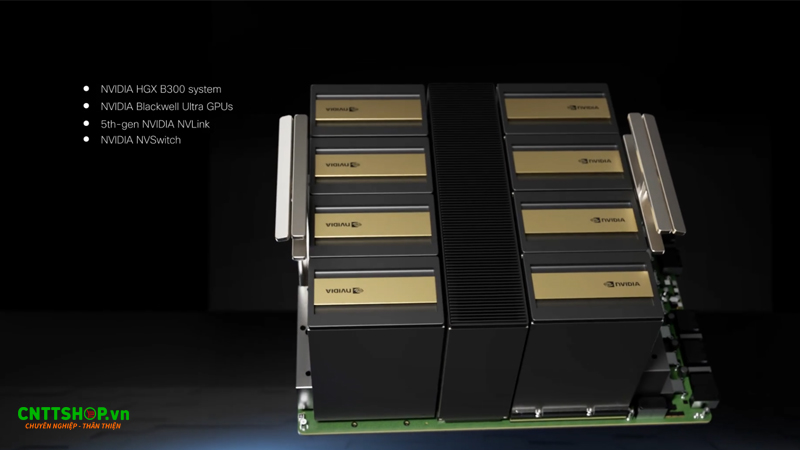Cụm siêu tính toán NVIDIA HGX B300