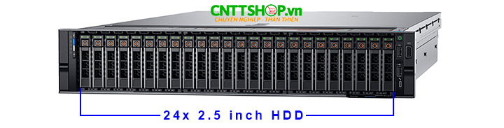 Máy chủ Dell PowerEdge R840 24 ổ cứng 2.5 inch