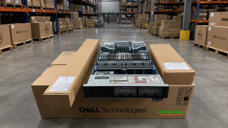 CNTTShop cung cấp máy chủ Dell R860 chính hãng, giá tốt