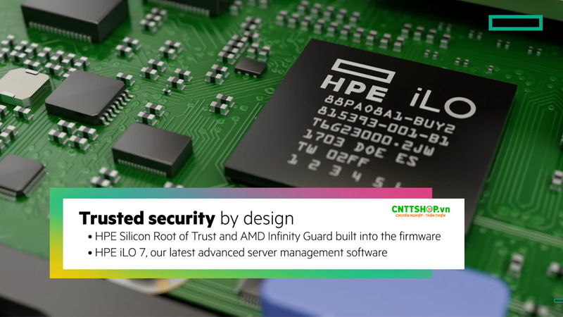 Chip quản lý iLO của HPE