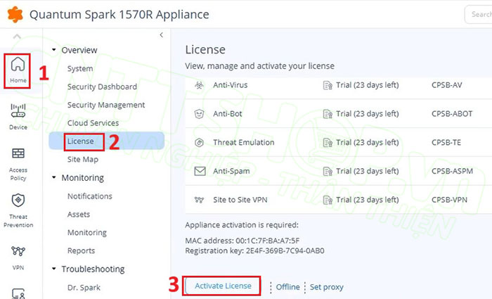 active license cho firewall checkpoint online