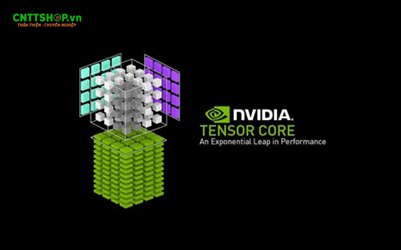 Tensor cores giúp tăng tốc AI và Deeplearning