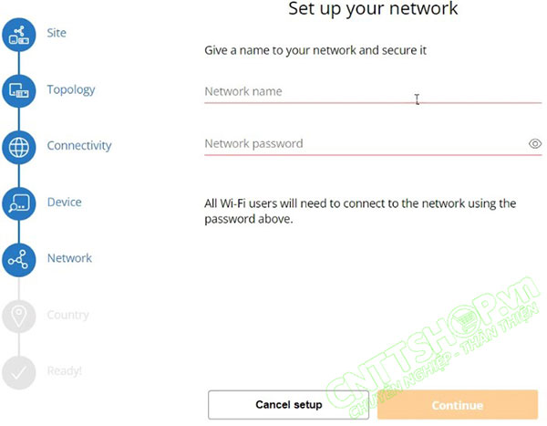 set up your network