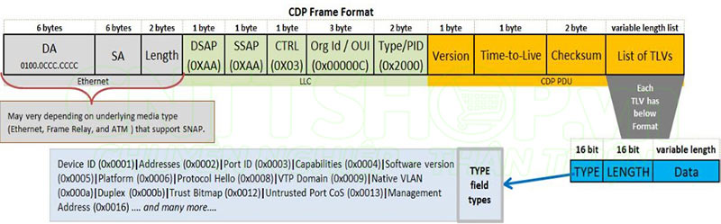 CDP packet structure