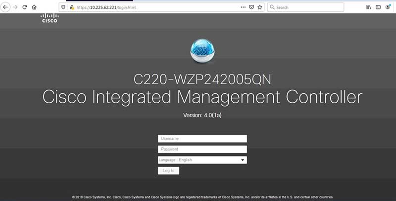 Cisco Integrated Management Controller