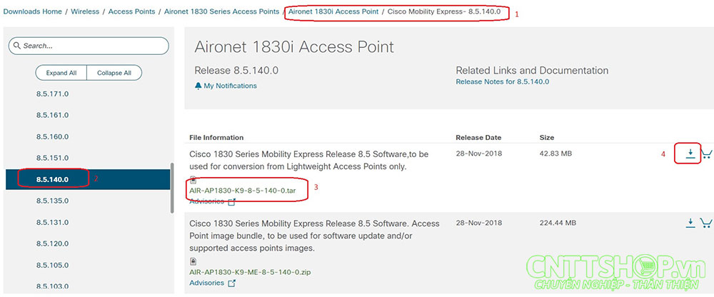 download cisco mobility express 