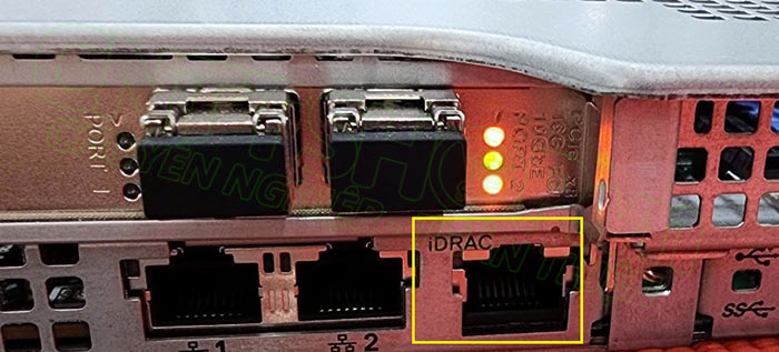 cổng iDRAC trên server Dell