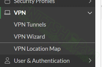 menu VPN ở cấu hình mặc định sẽ chỉ có tuỳ chọn cấu hình IPSec VPN
