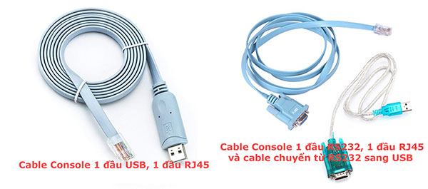 hình ảnh 2 loại cable console